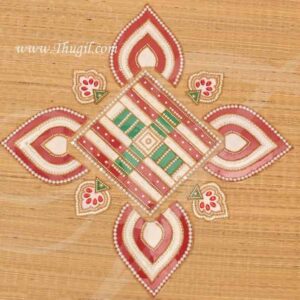 Special Muglu Padi Kolam Navaratri Diwali Rangoli Designs 8 inches