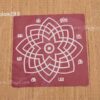 Muggu Stickers Kolams Designs 5 Sheets, 9.5 inches x 9.5 inches