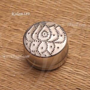 Rangoli Design Kolam Box Stainless Steel Stencils 3 pieces