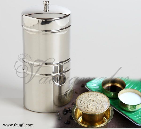 Stainless Steel South Indian Filter Coffee Drip Maker