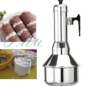 Aluminium Puttu Maker Stainless Steel Kerala Steamed Rice Cake Steamer
