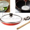 Appam Maker Pan Kadai Appa chatty Premier with lid & stick Non-Stick Cookware - Size - 22cm