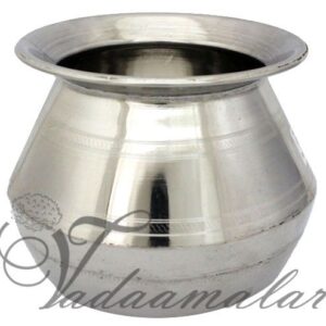 Stainless Steel Milk Pongal Pot Multipurpose Pot - 5 Inches