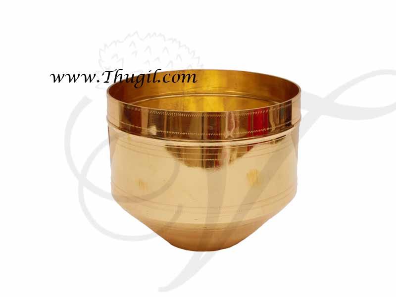 5 Inch Traditional Measuring Brass Vessel/ Kerala Traditional Para Buy Now