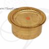 Brass Vessel Storage Container with Plate Buy Online 4