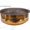 Pithalai Pathiram Brass Cooking Milk Boiling with Tin Coating 3 Lts