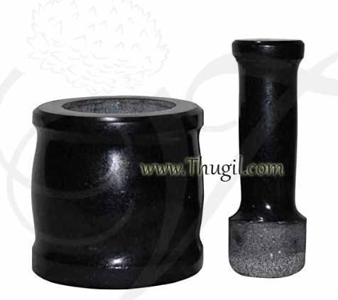 Mortar and Pestle Granite Traditional Indian Spice Grinder Buy Now