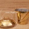 Brass Storage Thooku Box With Inner Tin Coating 9.5 inches