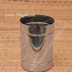 Stainless Steel Measuring Padi Traditional India Rice Grains Uzhakku Utensil Buy Now 5.5