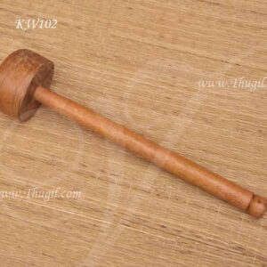 Wooden Hand Masher Traditional Paruppu Mathu 12 inches