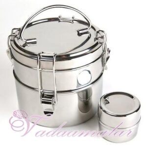 Stainless Steel 2 tier Tiffin Box Small containers
