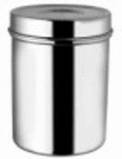 7" Tall Stainless Steel Container Storage Box