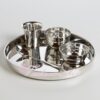 Five Piece Stainless Steel Thali Set