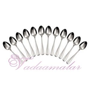 Stainless Steel Tea Spoon 12 PCs Set