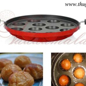 Kuzhi Paniyaram Maker Kadai Appam Kadai Pan Non Stick Anodised CookWare 11 pits