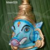 Varahi Face mask Goddess Decorations 4.5 inches