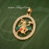 Lord Hanuman American Diamond Stones Pendant Buy Online