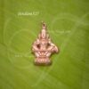 Lord Iyappan Design Small Size Pendant Copper Dollar 1 inches