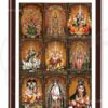 God And Goddess Photo Frame Puja and Decorations Poojai Room 14 inches