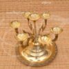 Seven Kilai Aarathi Brass Pancharati Deepam Set - 6.5 inches