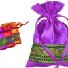 Traditional Weddings Cloth Zari Design Bags Pouchs Wedding Festivals Puja India