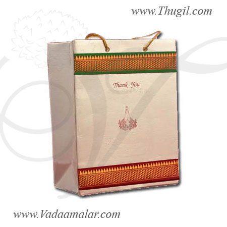 Indian wedding gift festivals paper bag bags for Return Gifts