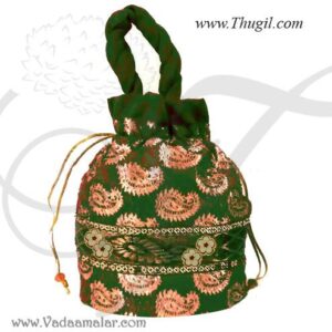 Festival Gifts jacquard Cloth Bags Pouchs Thamboolam Wedding India Buy Online