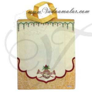 Gift bag India Weddings Festivals Non Woven Cloth Bags Pouchs Return Gifts
