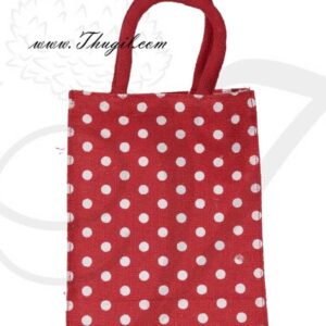 10.5" Beautiful Jute Bags/ Pouches for Wedding and Engagement