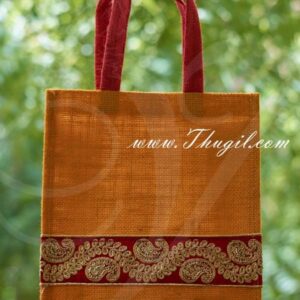 10.5" Beautiful Jute Bags/ Pouches for Wedding and Return Gift Buy Now