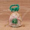 Wedding Return Gift Pouch Potli Bag Thamboolam Bags Net - 9 x 7 Buy Now