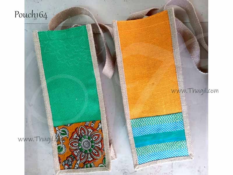 Ghungroo bag Jute pouches for Salangai 13 inches x 5 inches
