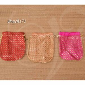 10 inch Potli Bags Navarathri Marriage Return Pouch Thamboolam Gift Hampers