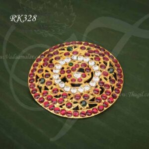 Kemp Rakodi red kemp stone hair for round design Goddess decorations