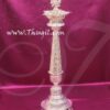 German Silver Peacock Lamp Diya Mayil Vilakku Buy Now 19"