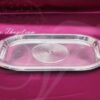 German Silver Rectangle Plate Thambolam Thali Buy Now 12"