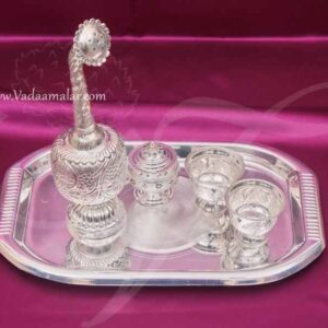 German Silver Ashtalakshmi Kalasham Sombu Buy Now 7 inch