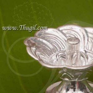 German Silver Small Size Lamp Diya for Gift Vilaku 1 inch