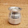 Sombu German Silver Puja Prasad Thirtha Pot Kalash 2.5 inches