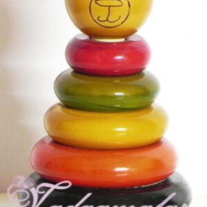 Wooden Toy Ring Teddy