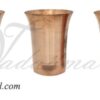 3 pieces Copper Water Tumbler Ayurvedic Healing Properties