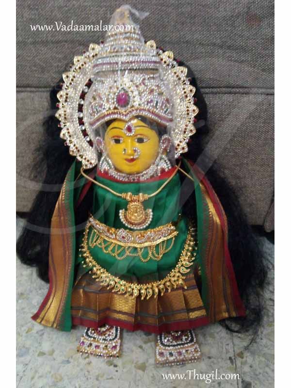Goddess Lakshmi VaraLaksmi for Pooja Vratam Decorations Complete Full set