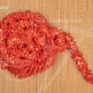 Artificial Orange Flower Kanakambaram Wedding Festival Paper Decoration Flowers