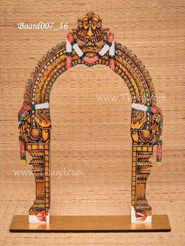 Thiruvachi Prabahvali CardBoard Idol BackDrop 16 inches