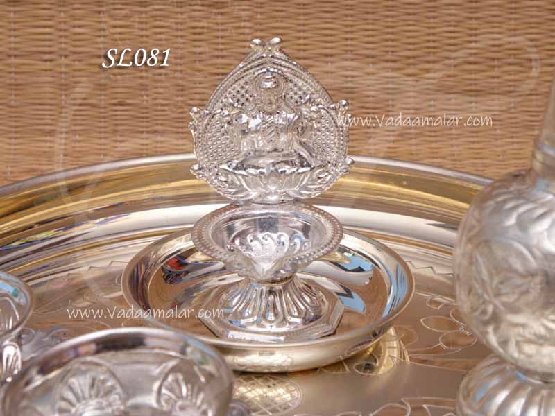SL081-Indian-Silver-Puja-Set(1) Indian-Silver-Puja-Set