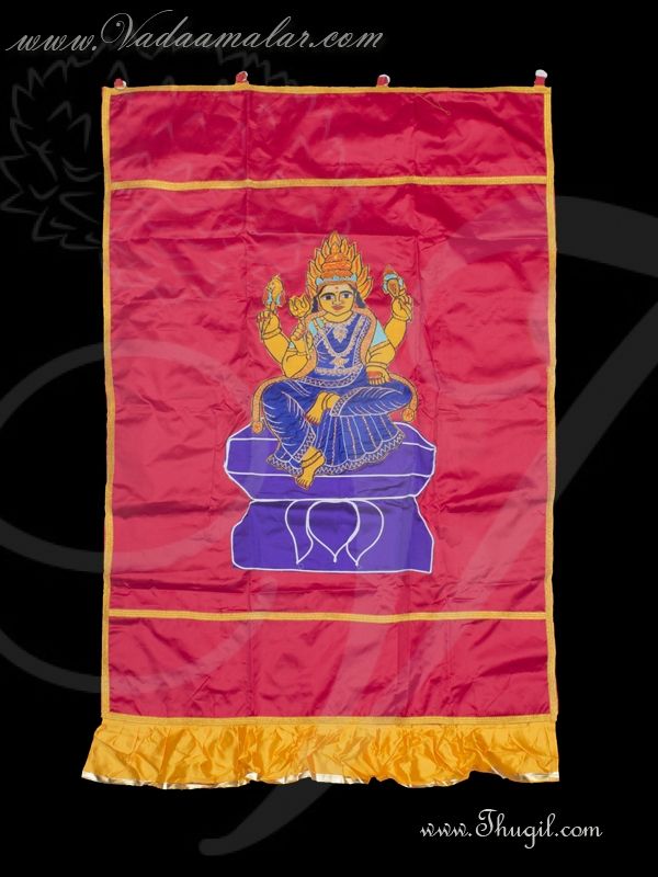 Buy Inner Scranton Hindu Amman Design Satin Screen Temple Thirai