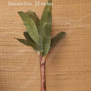 22 Inches Tall Artificial Banana Tree With Fruit Bunch Plastic Buy Online 2 Pieces