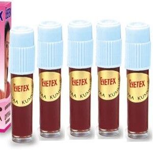 Maroon KumKum Bindi Paste Eyetex - 6 nos