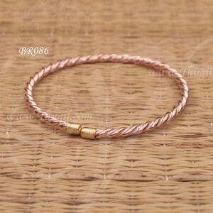 Copper Bracelets Kada For Men Adjustable Size