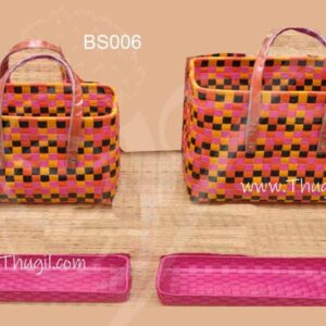 Chettinad Tape Baskets Kudai gift festivals basket bags handicraft